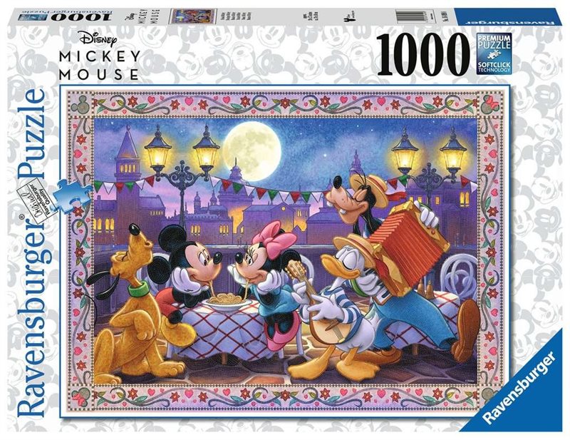 Mosaic Mickey 1000 bitars pussel - Disney