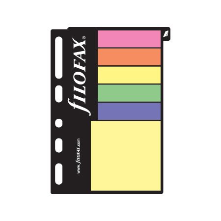 Pocket Stick On Notes 5 Färger