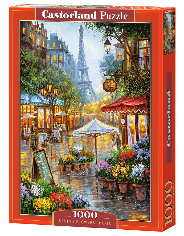 Spring Flowers, Paris, 1000 bitar