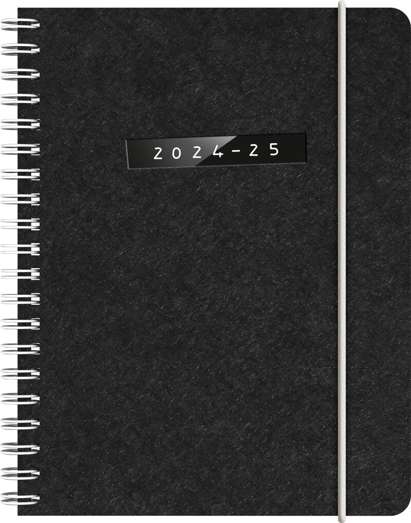 Kalender A6 Black mono Almanacksförlaget