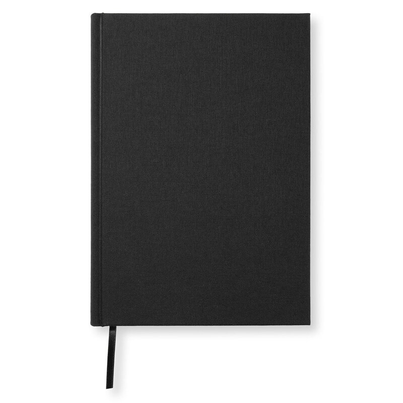 PaperStyle Notebook A5 Ruled 128 p. Black