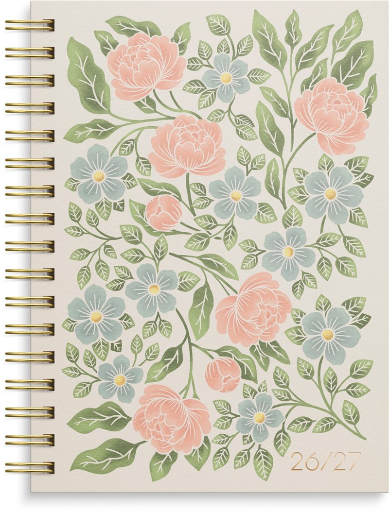 Elevkalender - Kalender 26/27 Senator A6 Story Blomma
