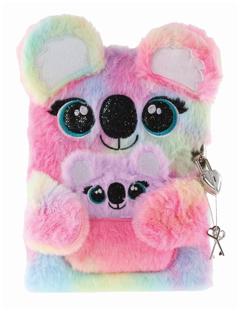 Dagbok Plush koala med baby Tinka