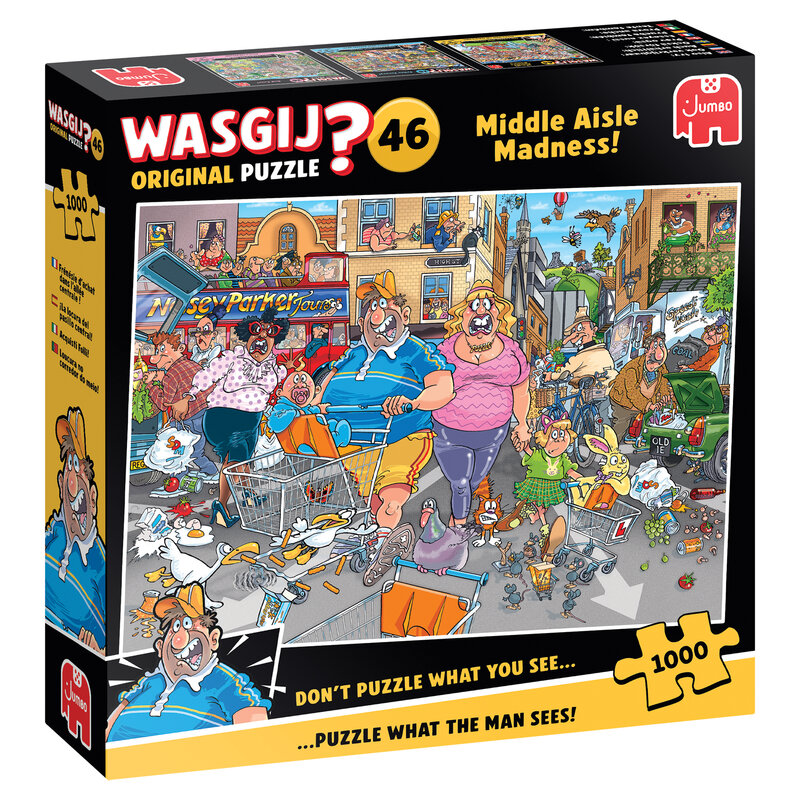 Pussel Wasgij Original 46 Middle Aisle Madness