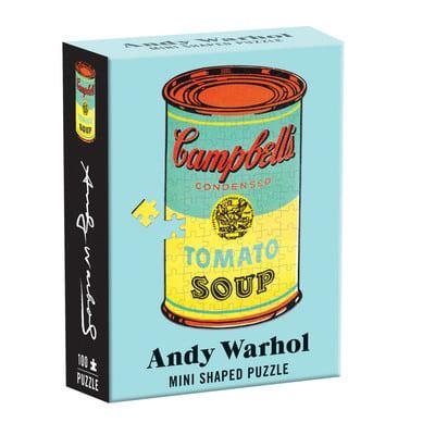 Andy Warhol Mini Shaped Puzzle Campbell