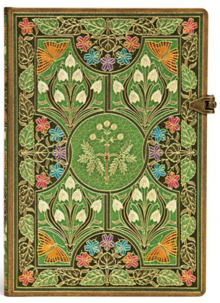 Paperblanks Anteckningsbok Poetry in Bloom Midi Lined