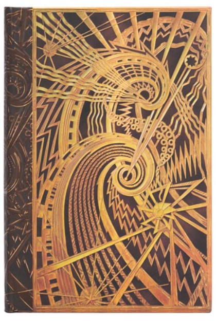 Paperblanks Anteckningsbok New York Deco The chain spiral  Lined Mini