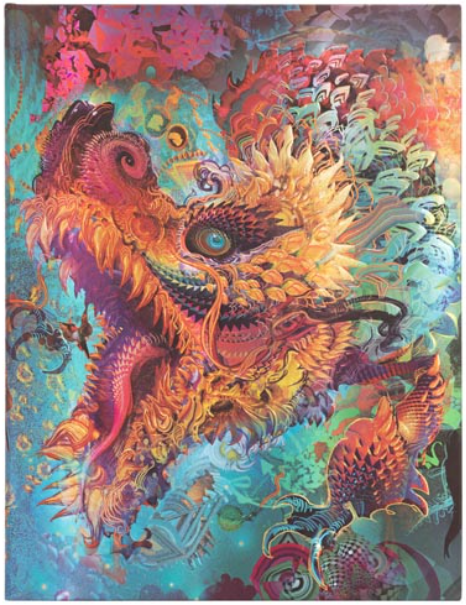 Paperblanks Anteckningsbok Android Jones Collection Humming Dragon Unlined Ultra