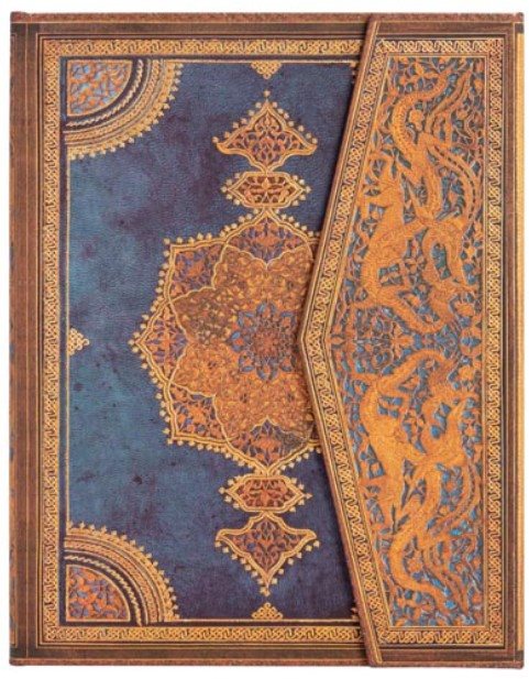 Paperblanks Anteckningsbok Safavid Binding Art Indigo Lined Ultra