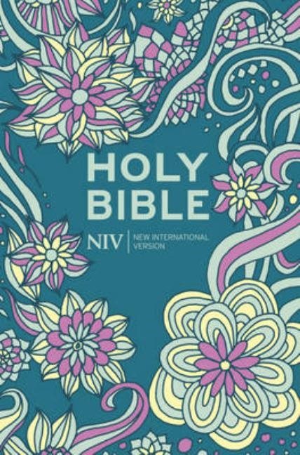 Niv pocket floral hardback bible