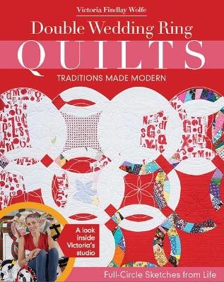 Double wedding ring quilts - traditions made modern - full-circle sketches