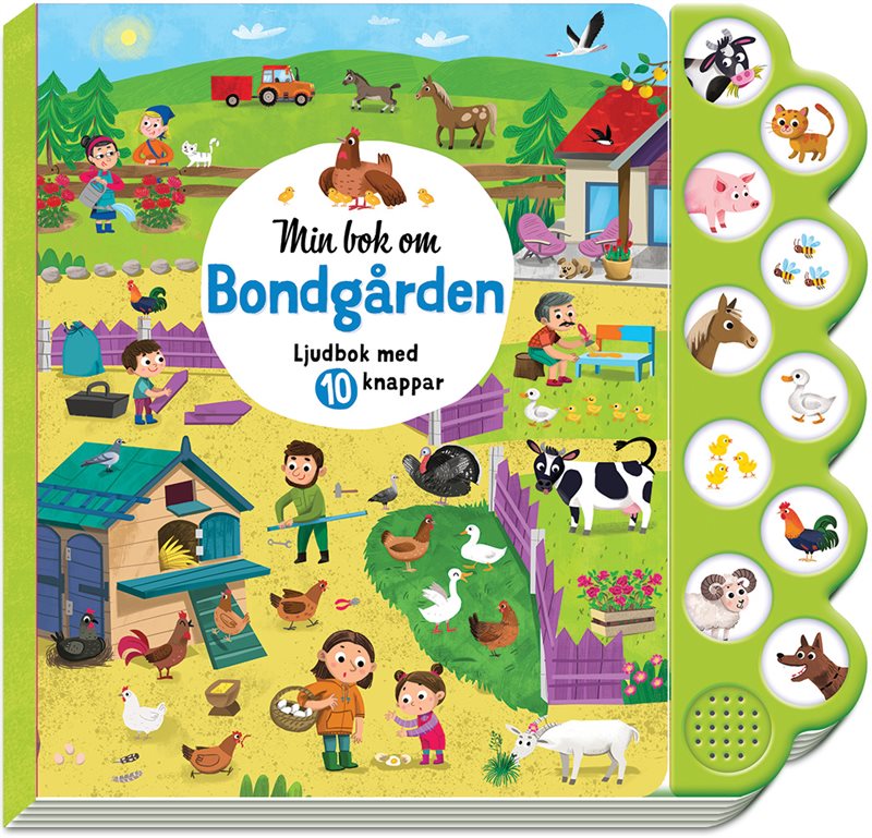 Bondgården : med 10 ljudknappar
