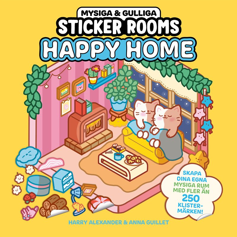 Happy Home : med cozy klistermärken