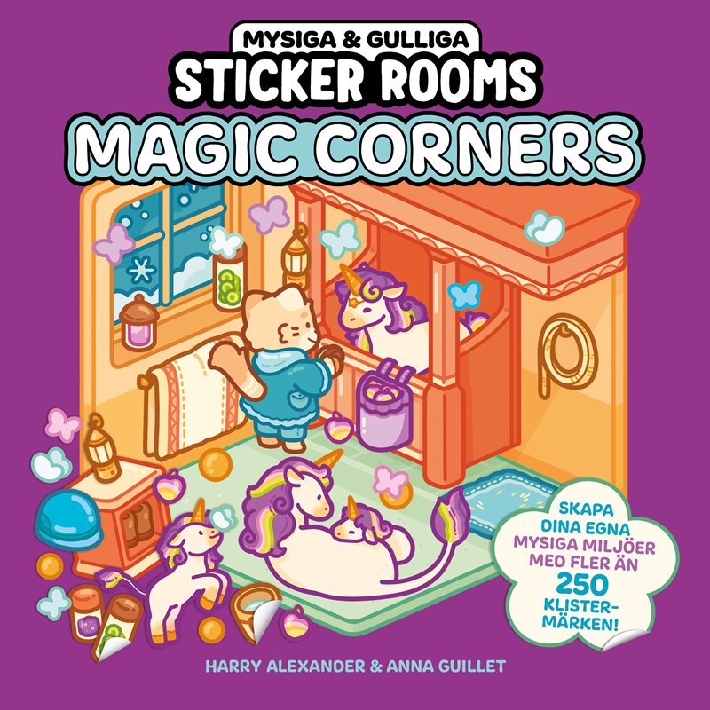 Magic Corners : med cozy klistermärken