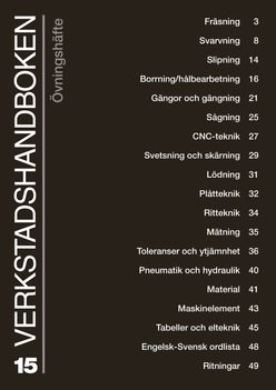 Verkstadshandboken Övningshäfte