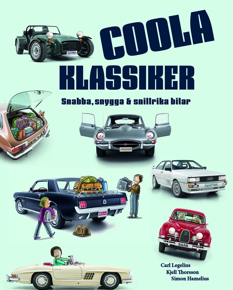 Coola klassiker: Snabba, snygga & snillrika bilar