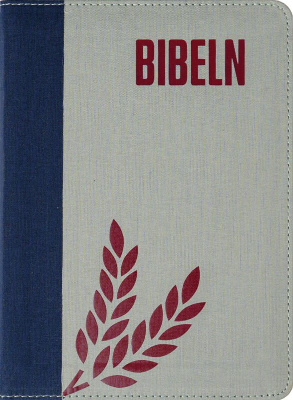 Bibel 2026 (blå/grön) - blixtlås, slim