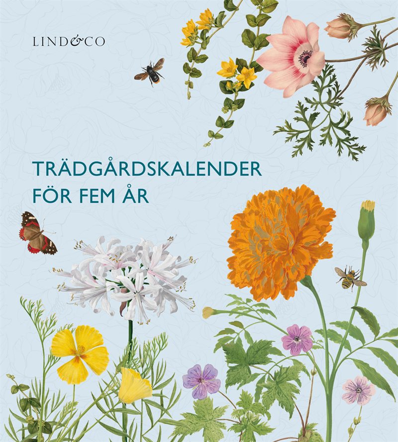 Trädgårdskalender för fem år