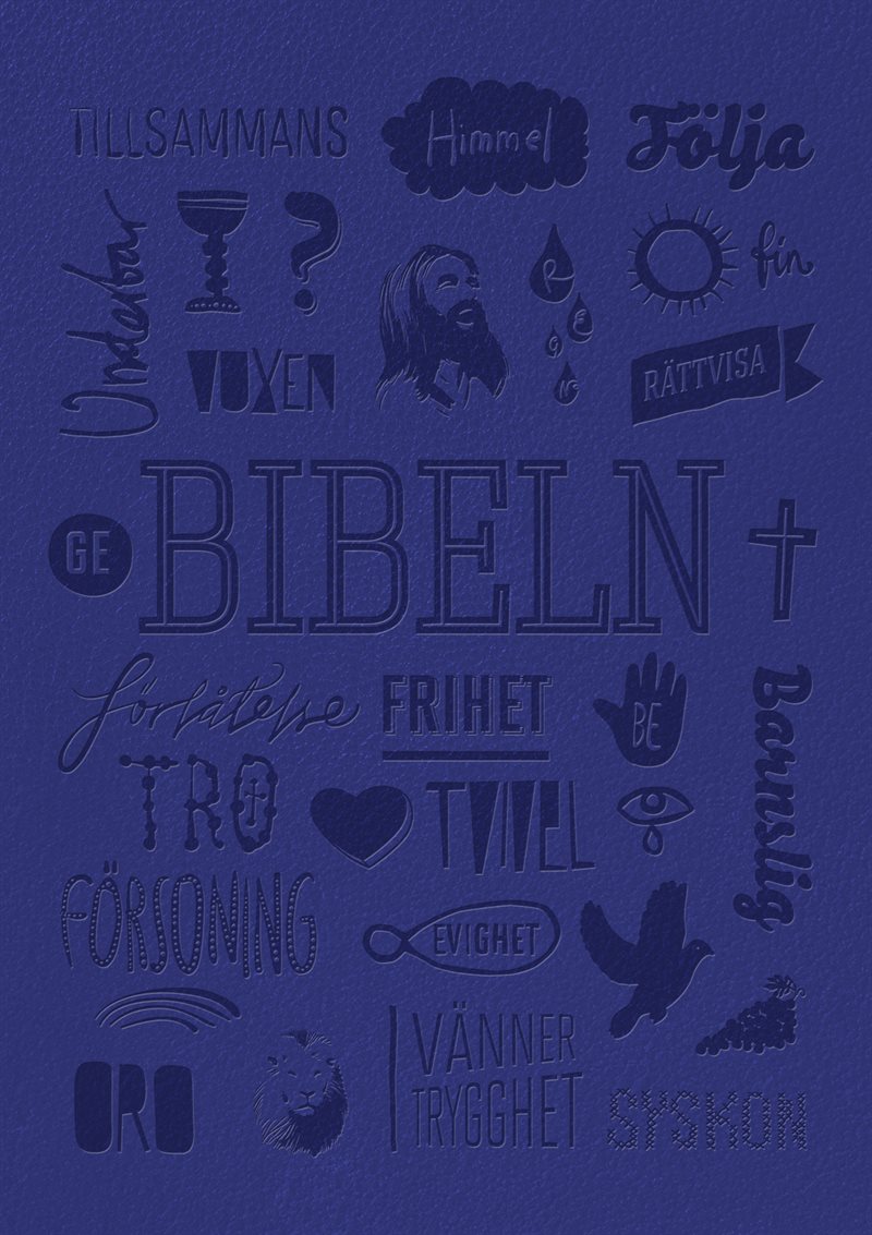 Bibel 2026 Konfirmandutgåva Blå