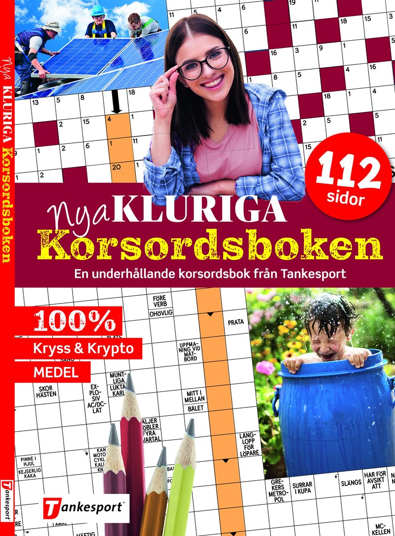 Nya kluriga korsordsboken
