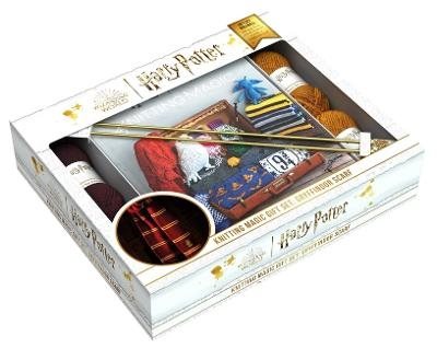 Harry Potter Knitting Magic Gift Set: Gryffindor Scarf