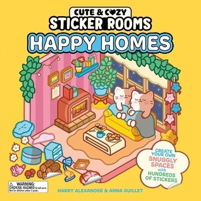 Cute & Cozy Sticker Rooms: Happy Homes