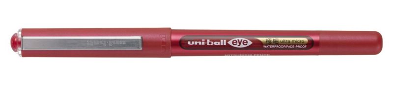 UNI BALL EYE UB 150-38 ULTRA M red