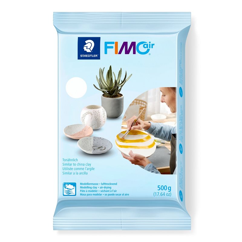 Staedtler Fimo Modellera Air Vit 500g