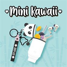 Mini Kawaii Coin purse, nyckelring, Panda