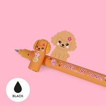 Erasable gel pen, 3-pack, Fur-ever Friends, Golden retriever/Bulldog/Pudel (hundar)