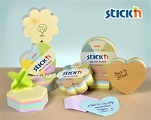 Stick´n Notiskub Kraft/Pastell Rund