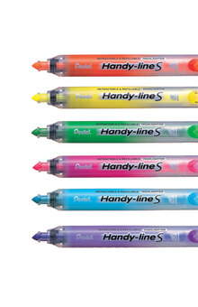 Överstrykningspenna PENTEL clicker orang