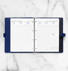 Filofax - A4 2027 Vecka/Uppslag 5 språk, vit