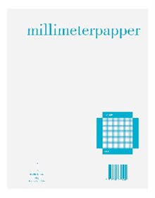 Millimeterrutat papper A4 1x1mm 50 ark