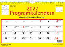 Väggkalender - Programkalendern FSC