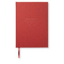 Gästbok Klassisk Paperstyle Red