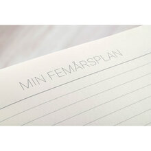 5-års dagbok A5 Paperstyle - Svart