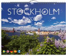 Väggkalender 2027 Stockholm