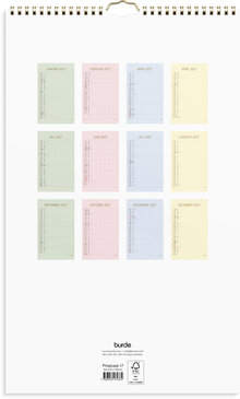 Familjekalender 2027 Color