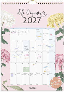 Väggkalender 2027 Life Organizer