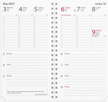 Kalender 2027 Minister refill