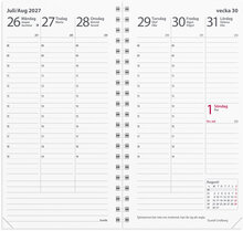 Kalender 2027 Interplano II refill