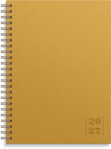 Kalender 2027 Senator A5 Textile senapsgul