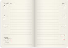 Kalender 2027 Senator A5 Forma Deluxe mocka grön