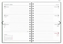 Elevkalender - Kalender Senator A6 Twist grön 2026-2027