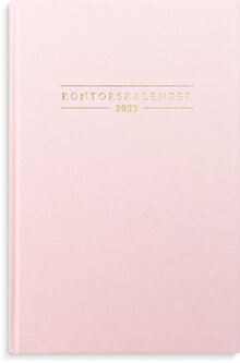 Kalender 2023 Kontorskalender rosa