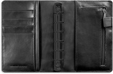 Kalender 2026 Compact Systemkal svart skinn