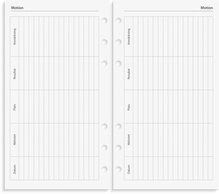 Kalender 2026 Regent Systemkal svart skinn