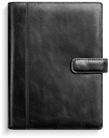 Kalender 2026 Regent Systemkal svart skinn