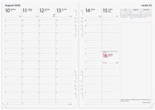 Kalender 2026 Business Systemkal brunt skinn